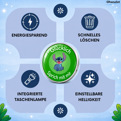 Personalisierbarer Anstecker