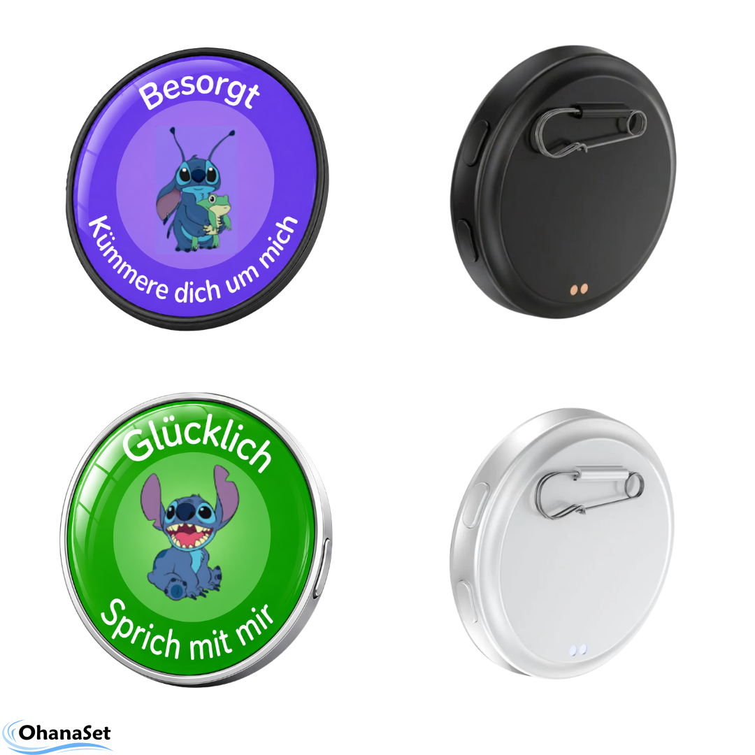 Personalisierbarer Anstecker